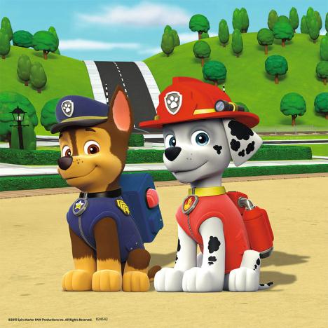3 in a Box Paw Patrol 3 x 49pc Jigsaw Puzzles Extra Image 2